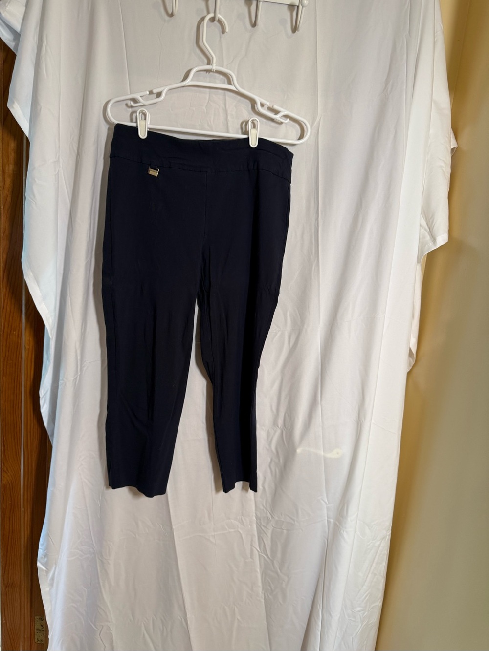 Alfani Navy High-Rise Crop Leggings